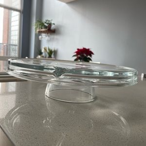 Reversible cake stand - dip bowl